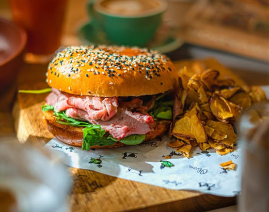 Come and try our new bagel