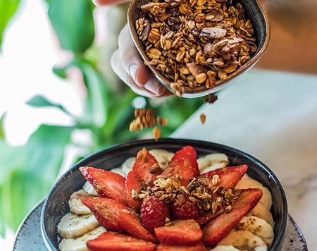 Iogurte com a nossa Granola