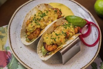 Tacos de camarão