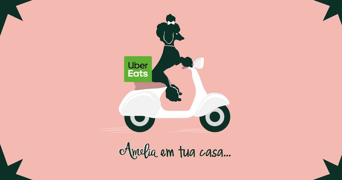 Amélia - Estamos na UberEats