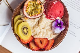 Arroz doce de coco vegan